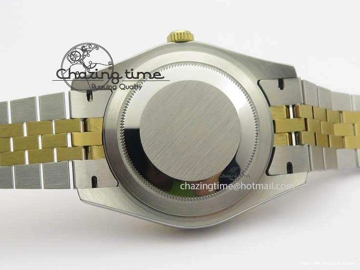 AAA Replica Watches SS A DateJust Version Edition II BP 3606 Bracelet Colorful 41mm Dial YG Jubilee Best Maker On Gray New Roman 0105